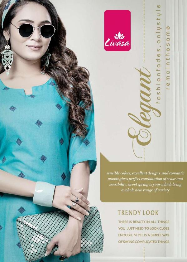 Livasa Rose 2 Casual Wear Printed Kurti Collection